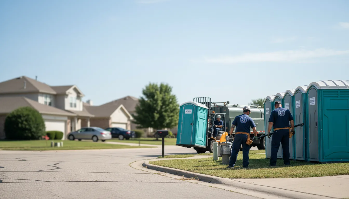 Porta Potty Rental in Hulen, KY near me